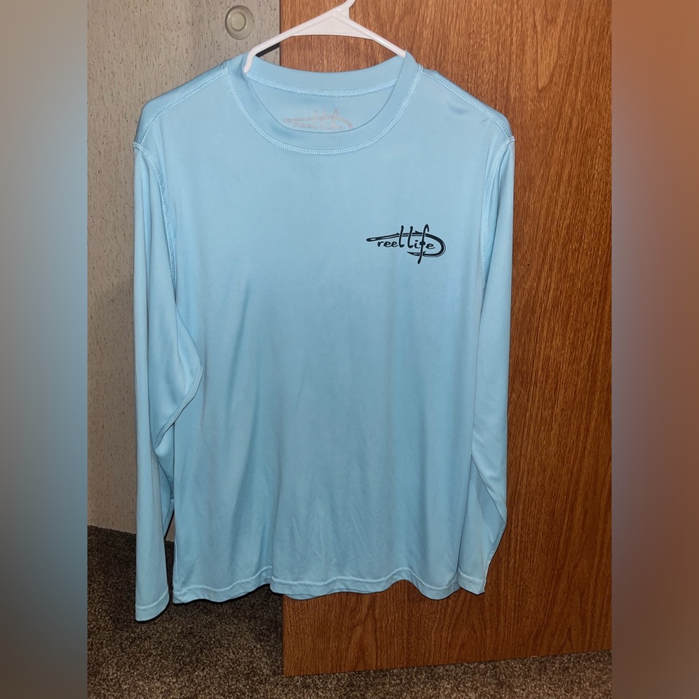 Reel Life Light Blue Long Sleeve Shirt